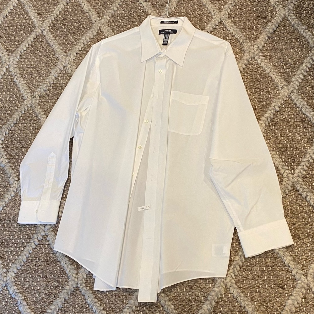 White long sleeve dress shirt
